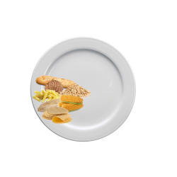 plato proteina cereales