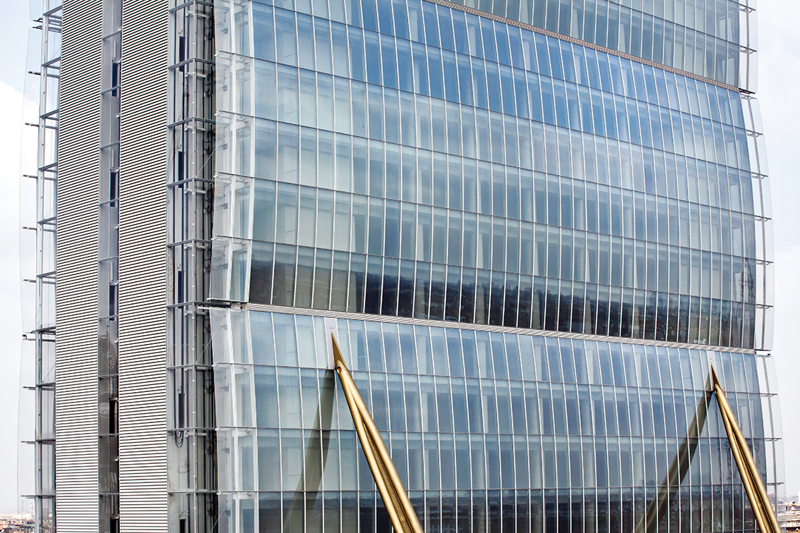 04, Supporting steel beams, Allianz Tower (2014), Alessandra CHEMOLLO