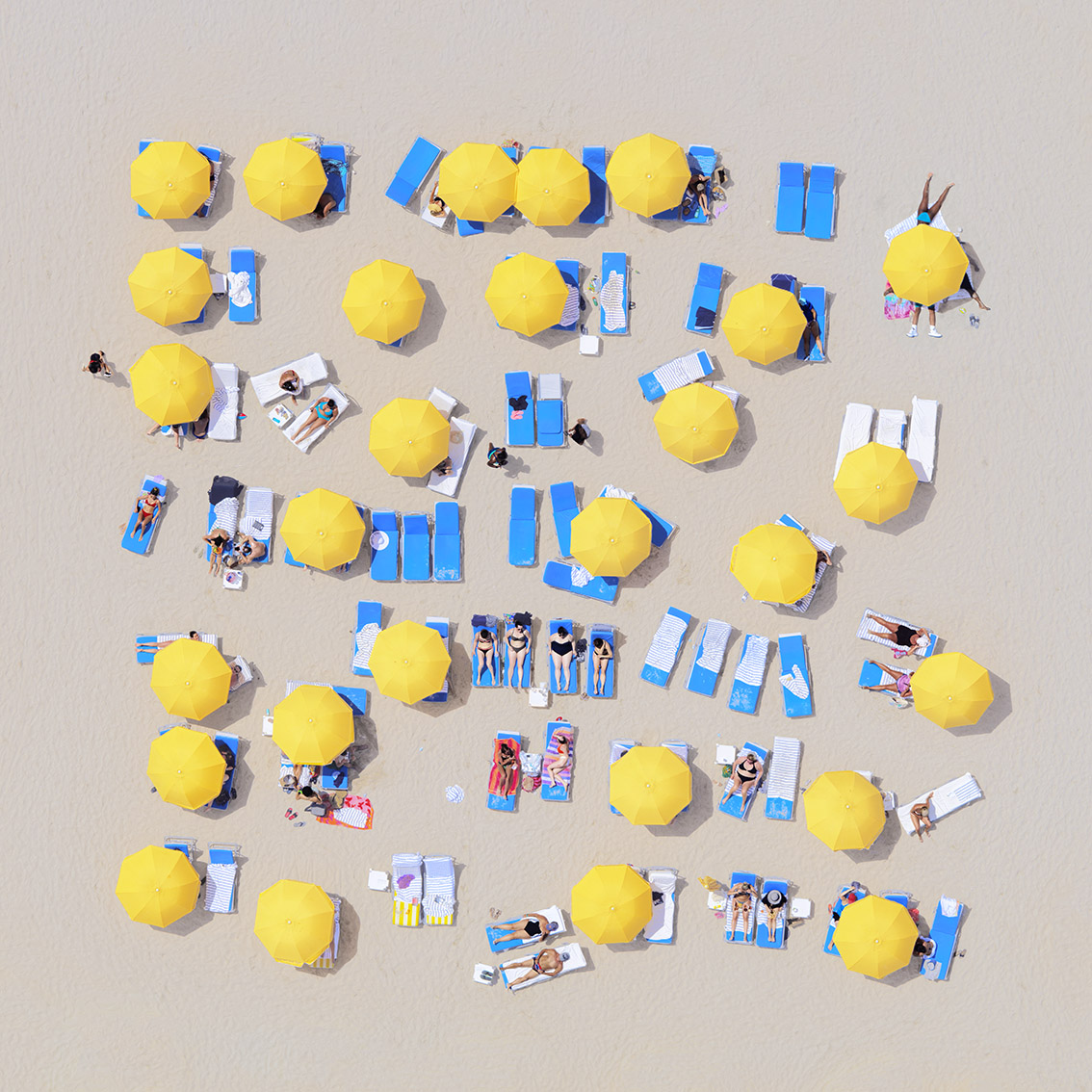 Yellow Umbrellas