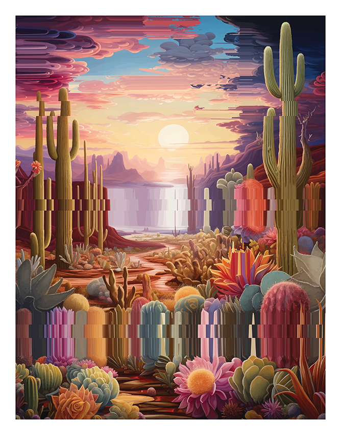 colores cactus 100x130
