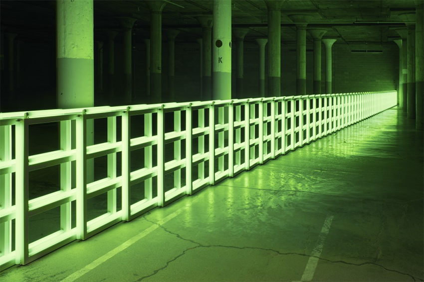Dan Flavin, untitled (to you, Heiner, with admiration and affection), 1973_Colección Dia Art Foundation. Gift of Louise and Leonard Riggio Dan Flavin, Untitled (To you, Heiner, with admiration and affection), 1973. Colección Dia Art Foundation. Regalo de Louise y Leonard Riggio.